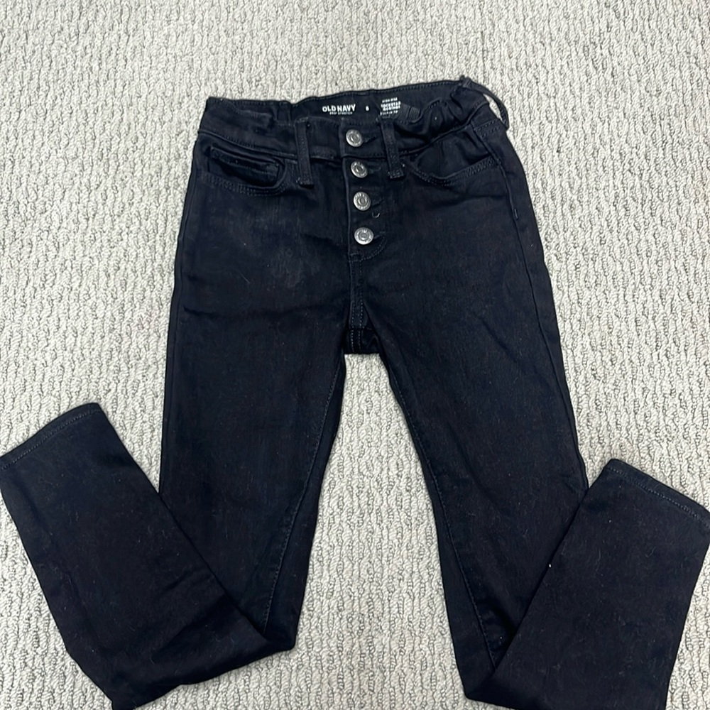 Girls high rise rockstar jeggings